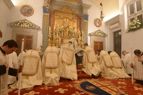 Bénédiction du Saint-Sacrement